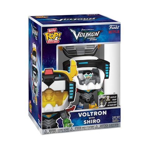 Funko Voltron Legendary Defender Voltron with Shiro Funko Bitty Pop Bitty Bot Vinyl Figure