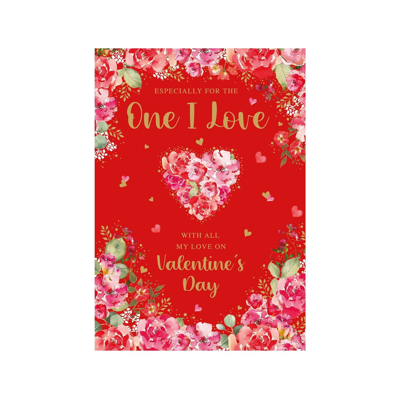 Gifts Greetings Valentine's Day Card - One I Love