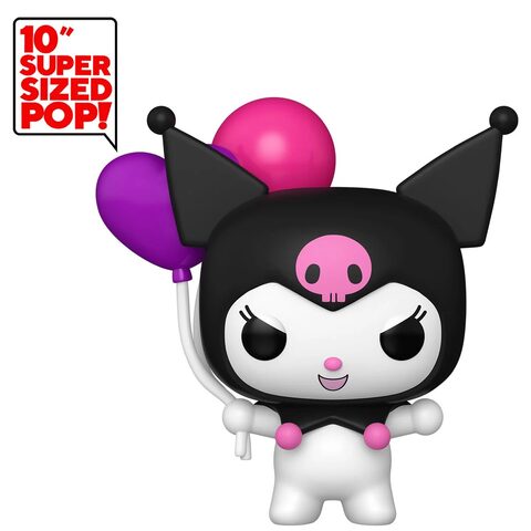 Pre-Order Funko POP Hello Kitty and Friends Kuromi Jumbo 10-Inch Funko Pop Vinyl Figure 158