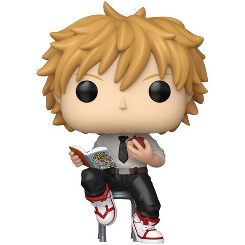 Pre-Order Funko Pop Chainsaw Man Denji with Book Funko Pop Vinyl Figure 2377