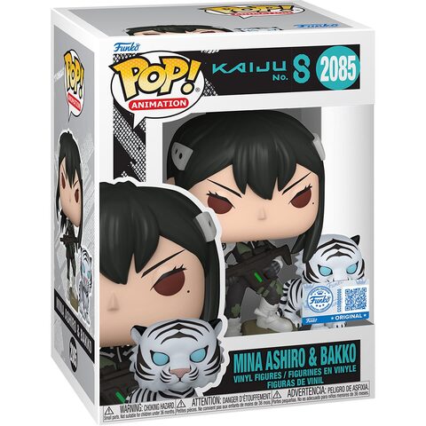 Pre-Order Funko POP Kaiju No 8 2085 Mina Ashiro  Bakko Entertainment Earth Exclusive