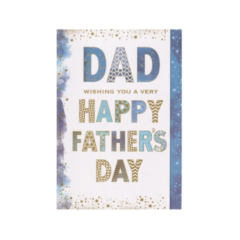 Nigel Quiney Fathers Day Card - Dad Wishing You A Very Happy Fathers Day