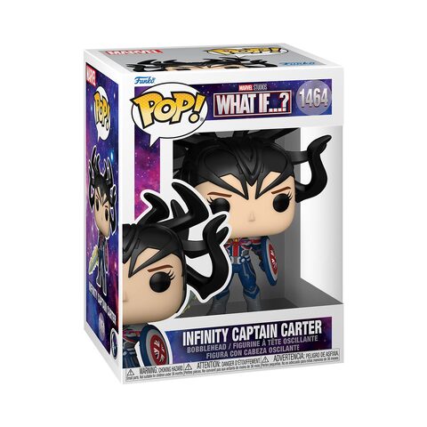 Funko POP Marvels What If 1464 Infinity Captain Carter