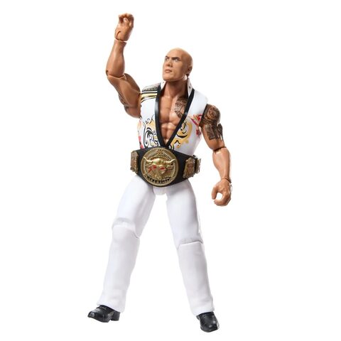 Pre-Order Mattel WWE Champions 2026 The Rock with Peoples Championship Title Action Figure - Exclusive