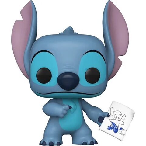 Pre-Order Funko Pop Lilo  Stitch Stitch with Mood Chart Funko Pop Vinyl Figure 1744