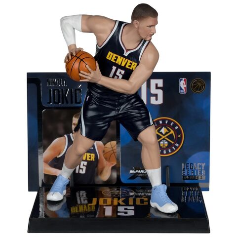 Pre-Order McFarlane NBA McFarlanes SportsPicks Denver Nuggets Nikola Jokic 7-Inch Posed Figure