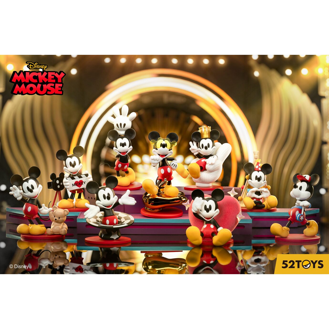 Gifts Greetings 52TOYS Disney Mickey Mouse Glorious Moments Blind Box