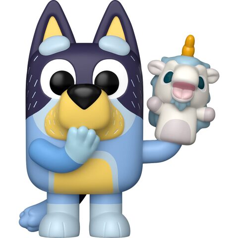 Pre-Order Funko Pop Bluey Bandit with Unicorse Funko Pop Vinyl Figure 2371 - Specialty
