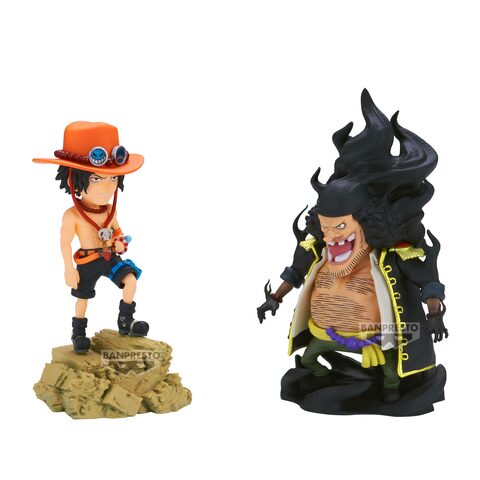Banpresto One Piece World Collectable Figure Log Stories-Portgas DAce Vs Marshall DTeach-