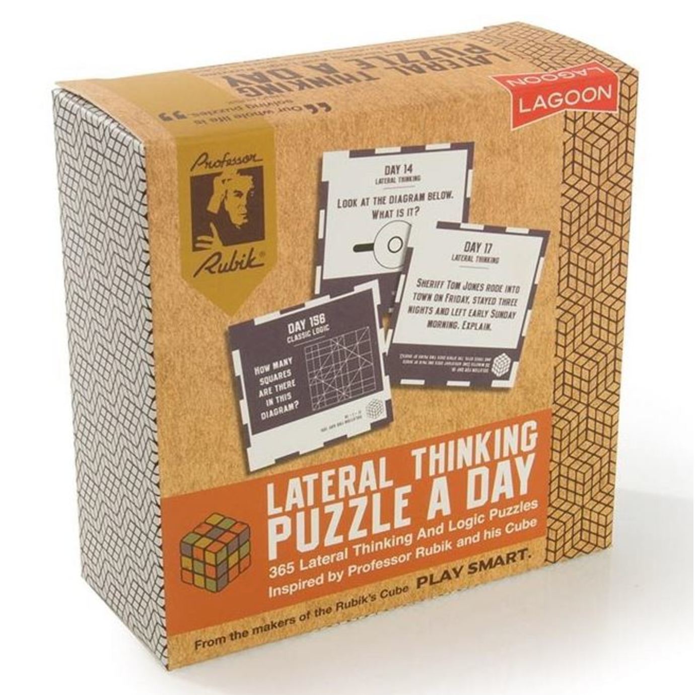 Gifts Greetings Lagoon Rubik Lateral Thinking Puzzle A Day Desk Block