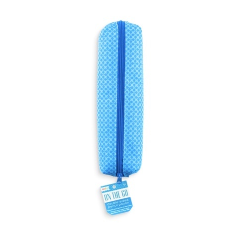 Ooly On the Go Zipper Pencil Pouch - Blue