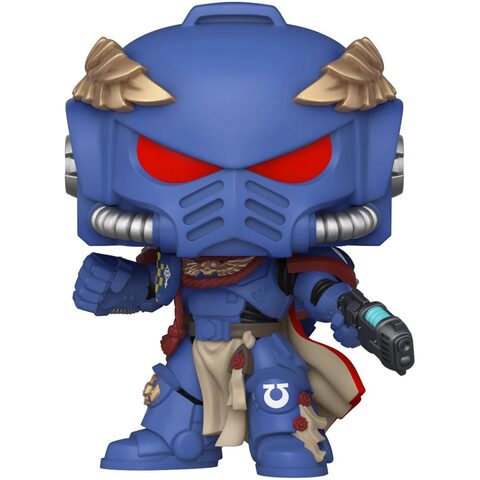 Pre-Order Funko POP Total War WARHAMMER 40000 Ultramarines Captain Funko Pop Vinyl Figure 1288