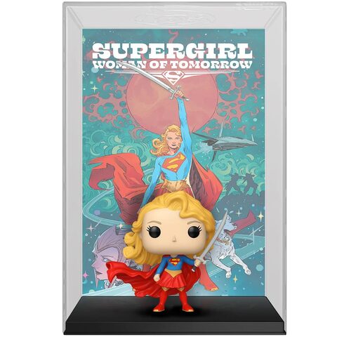 Pre-Order Funko POP DC Comics Supergirl Funko Pop Comic Cover Figure with Case