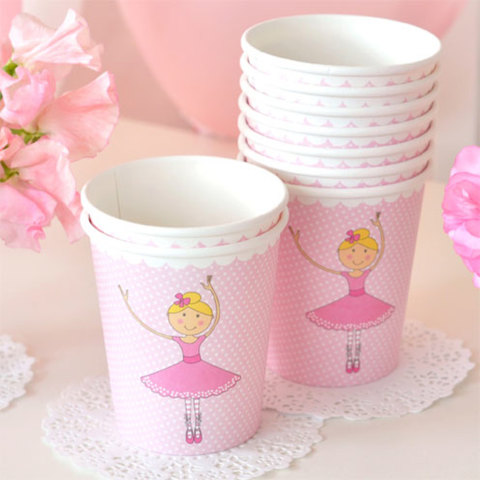 Illume Ballerina Paper Cups9oz