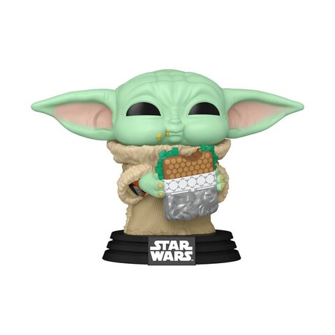 Funko Pop Star Wars The Mandalorian and Grogu Grogu with Food Wave 2 Funko Pop Vinyl Figure 841
