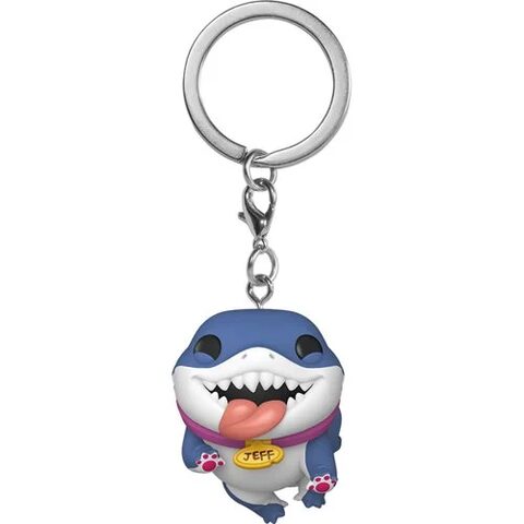 Pre-Order Marvel Rivals Jeff the Land Shark Funko Pocket Pop Key Chain