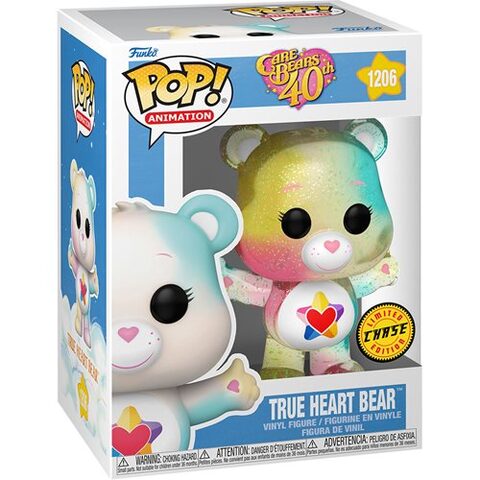 Funko POP Care Bears 40th Anniversary 1206 True Heart Bear Chase