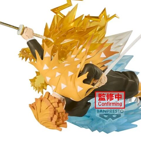 Pre-Order Banpresto DEMON SLAYER KIMETSU NO YAIBA VIBRATION STARS PLUS-ZENITSU AGATSUMA FIGURE