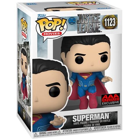 Funko POP DC Justice League 1123 Superman AAA Anime Exclusive